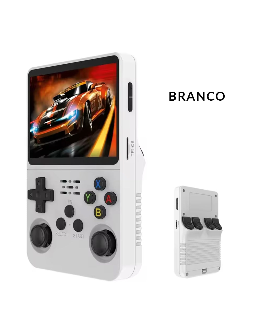 Consola Portátil com 15000 Jogos Branco