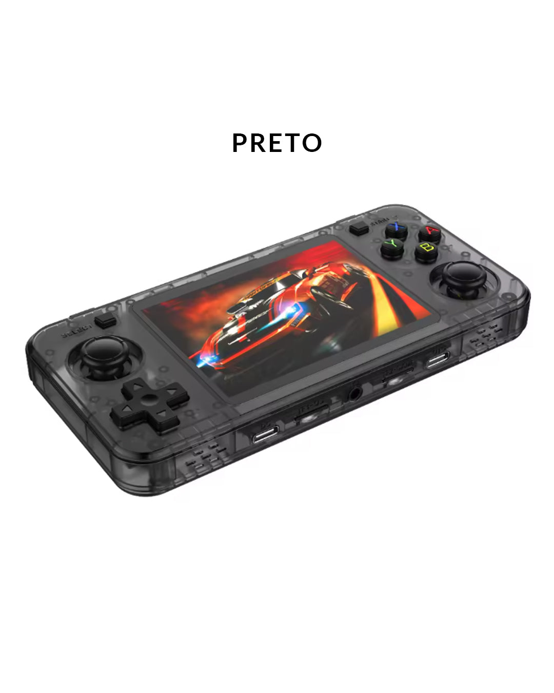 Consola Portátil com 15000 Jogos em Formato Horizontal Preto